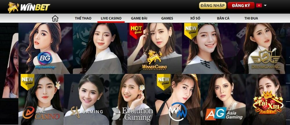 Các sảnh tài xỉu online tại Winbet rất phong phú