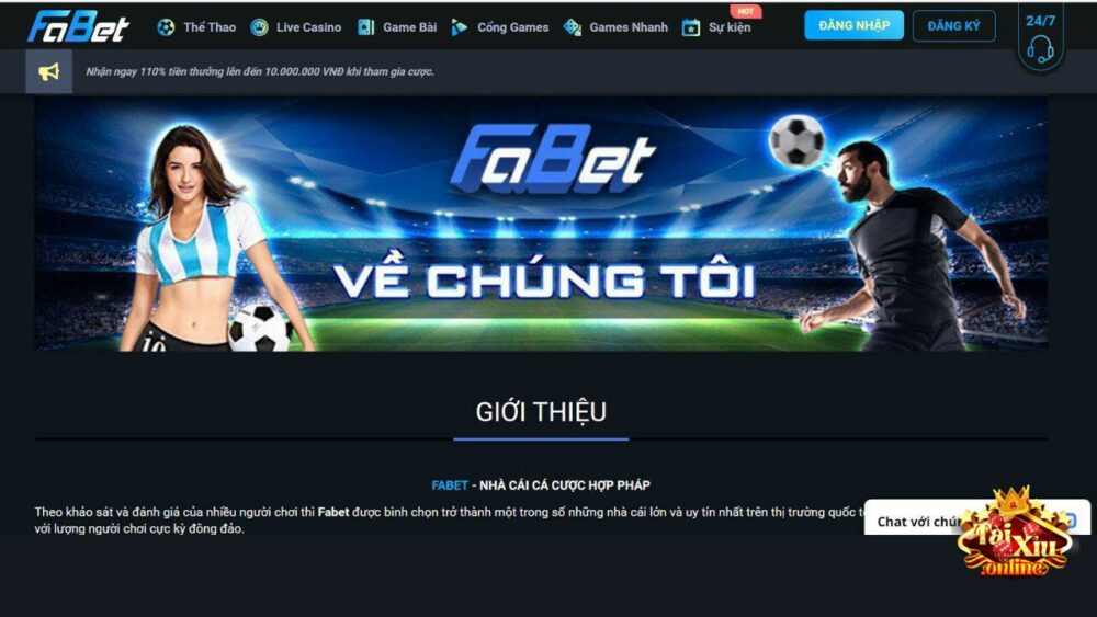 Giới thiệu tổng quan về nhà cái cá cược online Fabet