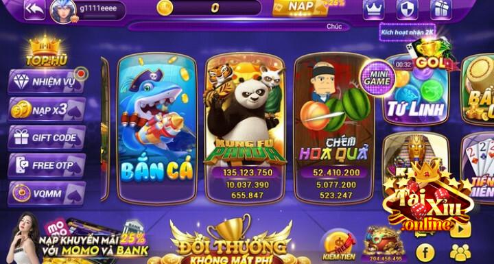 Những trò chơi hấp dẫn có tại cổng game Mix79 Vip