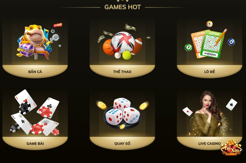 Oxbet có rất nhiều thể loại trò chơi cho game thủ trải nghiệm 