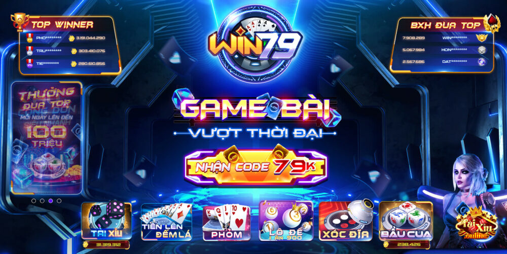 Cổng game slots Win79