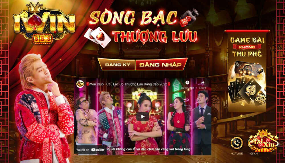 iWin Club - Cổng game tài xỉu online không thu phế được nhiều người yêu thích