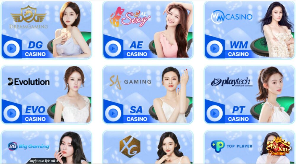 Nhiều sảnh chơi tài xỉu tại F8bet