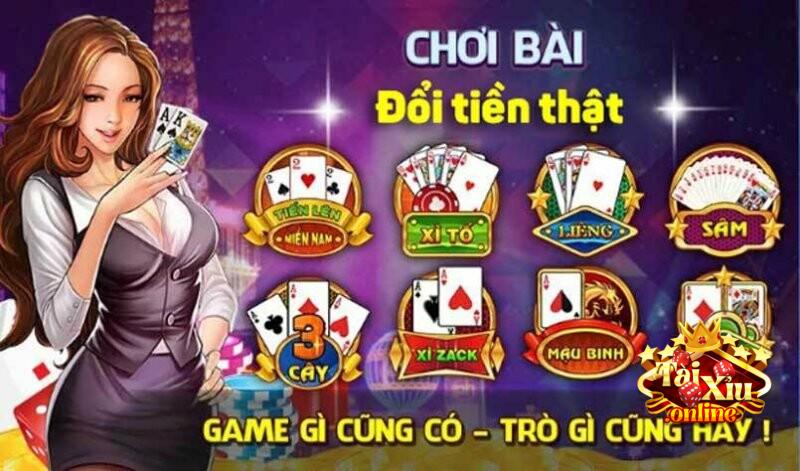 Điểm danh những game đánh bài đổi tiền thật phổ biến hiện nay